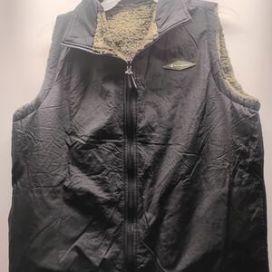 Champion Black and Olive Reversible Vest